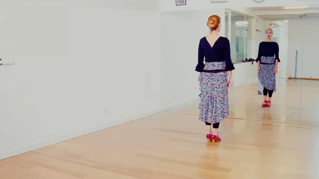 Ejercicios de golpes de flamenco