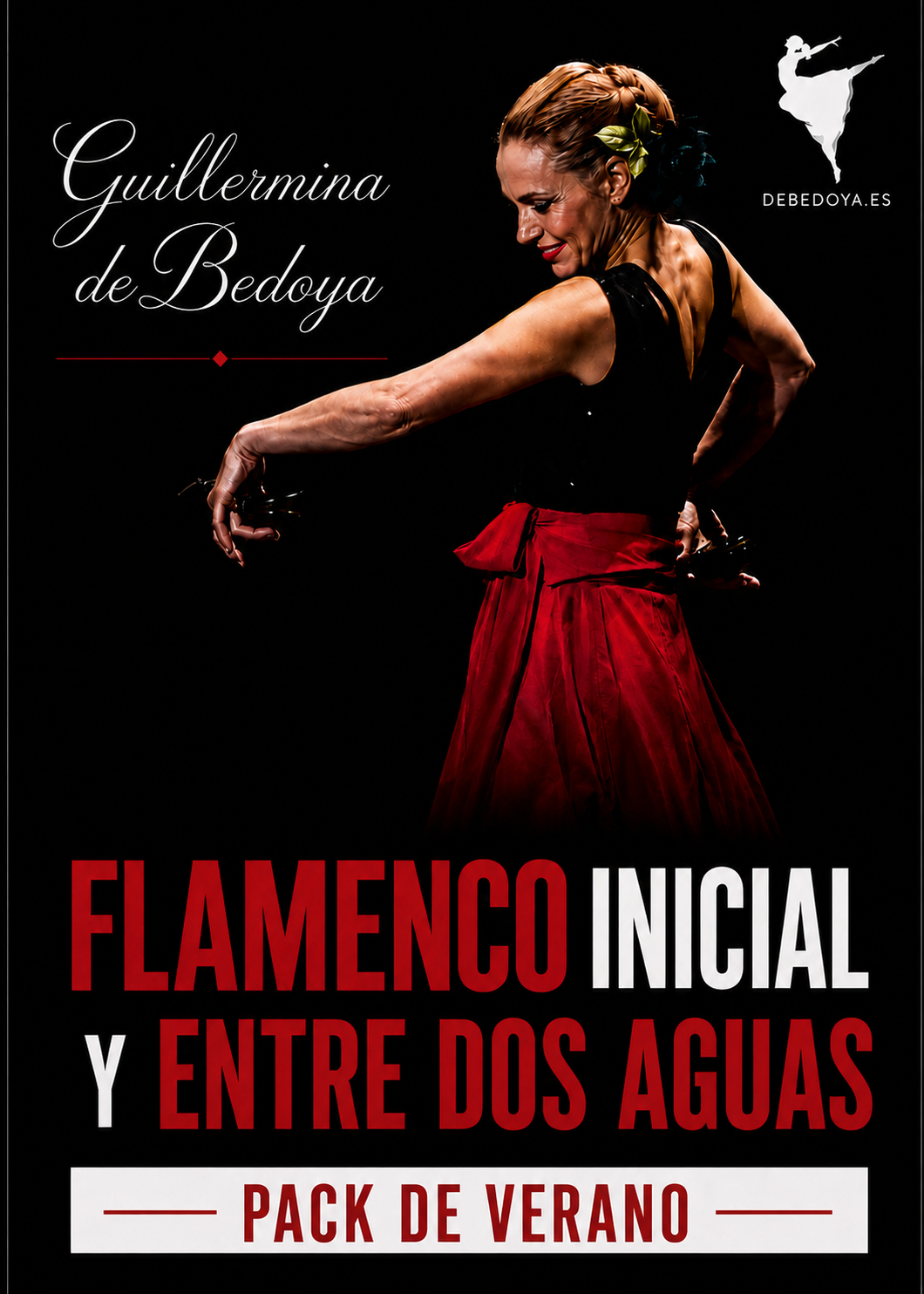 Clases de Flamenco Inicial y Entre dos aguas – Pack verano